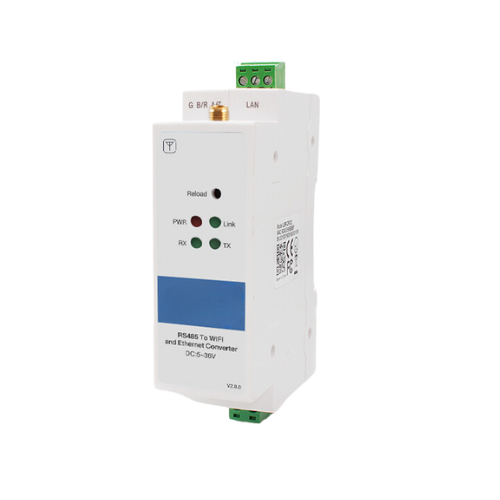 Convertitore ModBus RTU RS485 multi istanza rete Ethernet